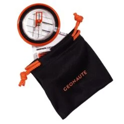 BOUSSOLE POUCE DROIT Pour Course D'orientation RACER 500 Noir Orange -Plein Air Camping Magasin boussole pouce droit pour course dorientation racer 500 noir orange 2