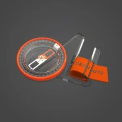 BOUSSOLE POUCE DROIT Pour Course D'orientation RACER 500 Noir Orange -Plein Air Camping Magasin boussole pouce droit pour course dorientation racer 500 noir orange 5