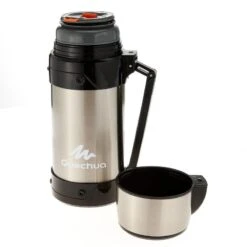 Quechua Bouteille Isotherme Inox 1,5L Avec Gobelet Pour La Randonnée -Plein Air Camping Magasin bouteille isotherme inox 15l avec gobelet pour la randonnee 4