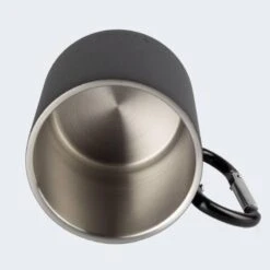 Camping Tasse Isotherme Mousqueton, Assiette Plate Et Couverts Set | Acier Inox -Plein Air Camping Magasin camping tasse isotherme mousqueton assiette plate et couverts set acier inox 4