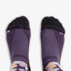 Quechua Chaussettes Randonnée - Hike 500 High Trendy Purple & Kamo X2 Paires -Plein Air Camping Magasin chaussettes randonnee hike 500 high trendy purple and kamo x2 paires 7
