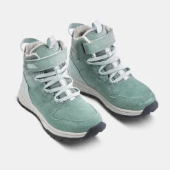 Quechua Chaussures Chaudes Imperméables De Randonnée SH500 Cuir Scratch - Enfant 24-34 -Plein Air Camping Magasin chaussures chaudes impermeables de randonnee sh500 cuir scratch enfant 24 34 3