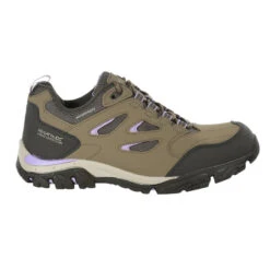 Regatta Chaussures De Randonnée HOLCOMBE Femme (Marron / Lilas Pastel) -Plein Air Camping Magasin chaussures de randonnee holcombe femme marron lilas pastel 2