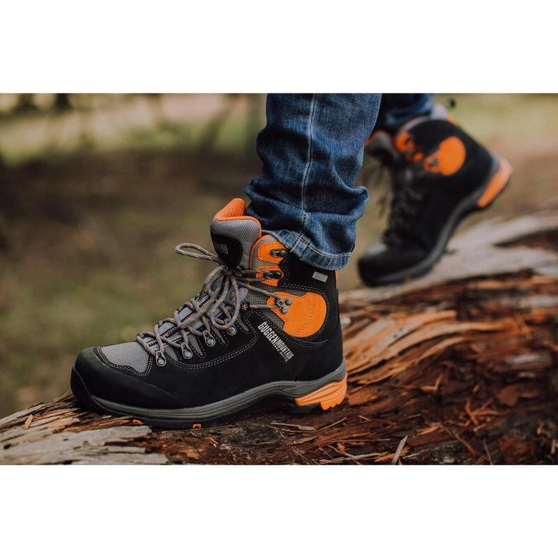 Chaussures De Randonnée PM026 Pour Hommes Imperméables Avec Membrane Et Daim 4 Chaussures De Randonnée PM026 Pour Hommes Imperméables Avec Membrane Et Daim – Image 4