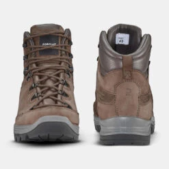 CHAUSSURES TREKKING CUIR IMPERMÉABLES - MT500 - HOMME HAUTE -Plein Air Camping Magasin chaussures trekking cuir impermeables mt500 homme haute 3