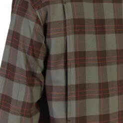 Chemise Manches Longues Chasse Coton Chaude Homme - 500 Carreaux Vert -Plein Air Camping Magasin chemise manches longues chasse coton chaude homme 500 carreaux vert 7