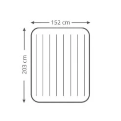 Intex Classic Downy - Lit Gonflable - 203x152x25cm - Compris Les Accessoires -Plein Air Camping Magasin classic downy lit gonflable 203x152x25cm compris les accessoires 3