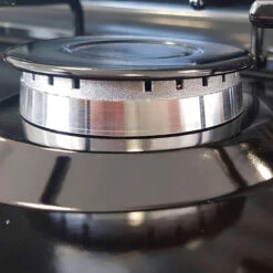 MPM Cuisinière à Gaz Portable Pour Le Camping Avec 3 Feux Couvercle Smile -Plein Air Camping Magasin cuisiniere a gaz portable pour le camping avec 3 feux couvercle smile 4