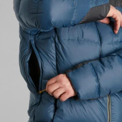 Doudoune à Capuche En Duvet De Trek Montagne - MT900 -18°C - Homme -Plein Air Camping Magasin doudoune a capuche en duvet de trek montagne mt900 18c homme 4