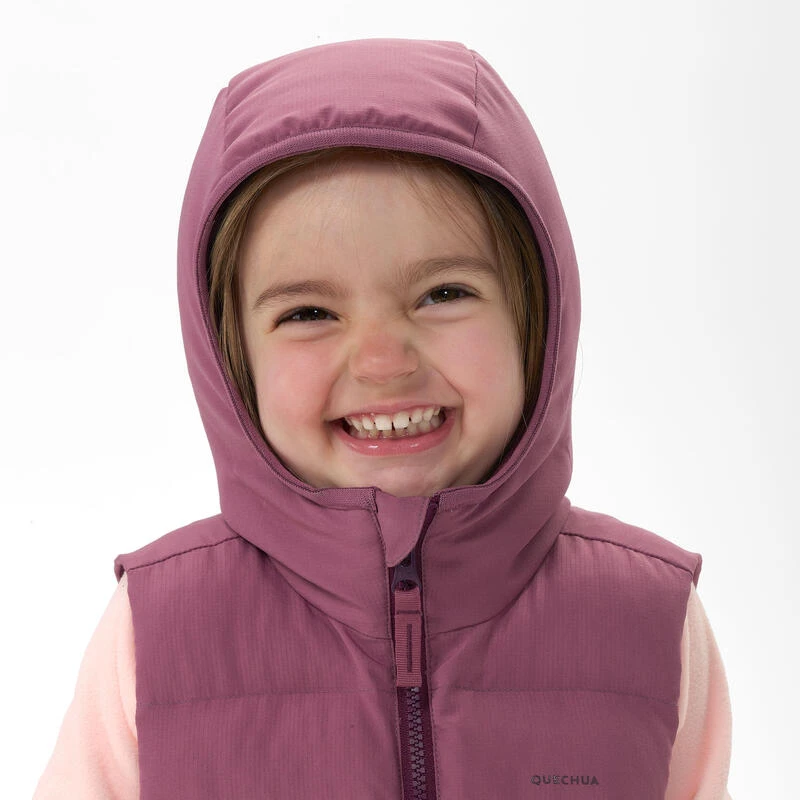 Quechua Doudoune Sans Manches De Randonnée Violette - Enfant 2-6 Ans 5 Quechua Doudoune Sans Manches De Randonnée Violette - Enfant 2-6 Ans – Image 5