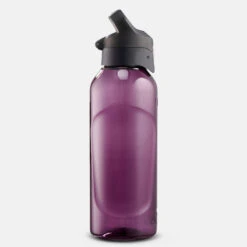 Quechua Gourde Ecozen® 0,8L Avec Bouchon Ouverture Rapide Pour La Randonnée - Violet -Plein Air Camping Magasin gourde ecozen 08l avec bouchon ouverture rapide pour la randonnee violet 2