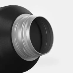 Quechua Gourde Inox 1L Avec Bouchon à Vis Pour La Randonnée - Noir -Plein Air Camping Magasin gourde inox 1l avec bouchon a vis pour la randonnee noir 6