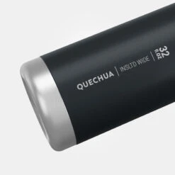 Quechua Gourde MH100 Isotherme (inox Double Paroi à Vide D'air) 0,95L Large Ouverture -Plein Air Camping Magasin gourde mh100 isotherme inox double paroi a vide dair 095l large ouverture 2