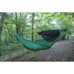 TICKET TO THE MOON Hamac Lightest PRO Vert Foncé (avec Moustiquaire) -Plein Air Camping Magasin hamac lightest pro vert fonce avec moustiquaire 2