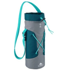 Quechua Housse Isotherme Pour Gourde Randonnée 1,2 à 1,5 Litre Gris/bleu -Plein Air Camping Magasin housse isotherme pour gourde randonnee 12 a 15 litre grisbleu 3