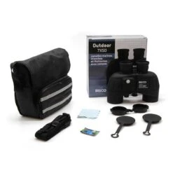 Jumelles OUTDOOR 7X50 étanches Avec Compas BLACK EDITION IRISCO -Plein Air Camping Magasin jumelles outdoor 7x50 etanches avec compas black edition irisco 3