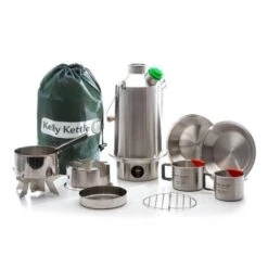 Kelly Kettle Kit 'Base Camp' Ultime - Acier Inoxydable NOUVEAU -Plein Air Camping Magasin kelly kettle kit base camp ultime acier inoxydable nouveau 3