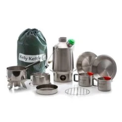 Kelly Kettle Kit Ultime 'Scout' - Acier Inoxydable NOUVEAU -Plein Air Camping Magasin kelly kettle kit ultime scout acier inoxydable nouveau 3