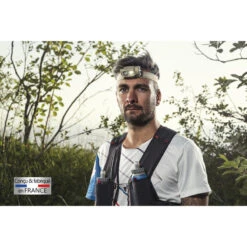 Lampe Frontale DIABLO - Bandeau Uni Coyote – Fabrication FRANCE -Plein Air Camping Magasin lampe frontale diablo bandeau uni coyote fabrication france 3