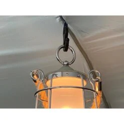 Lampe Lanterne De Camping LED Kiruna - Rechargeable - USB - Bambou - Style Rétro -Plein Air Camping Magasin lampe lanterne de camping led kiruna rechargeable usb bambou style retro 3