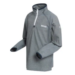 Regatta Loco Polaire De Randonnée Zippé à Moitié Pour Enfant - Gris Clair -Plein Air Camping Magasin loco polaire de randonnee zippe a moitie pour enfant gris clair 2