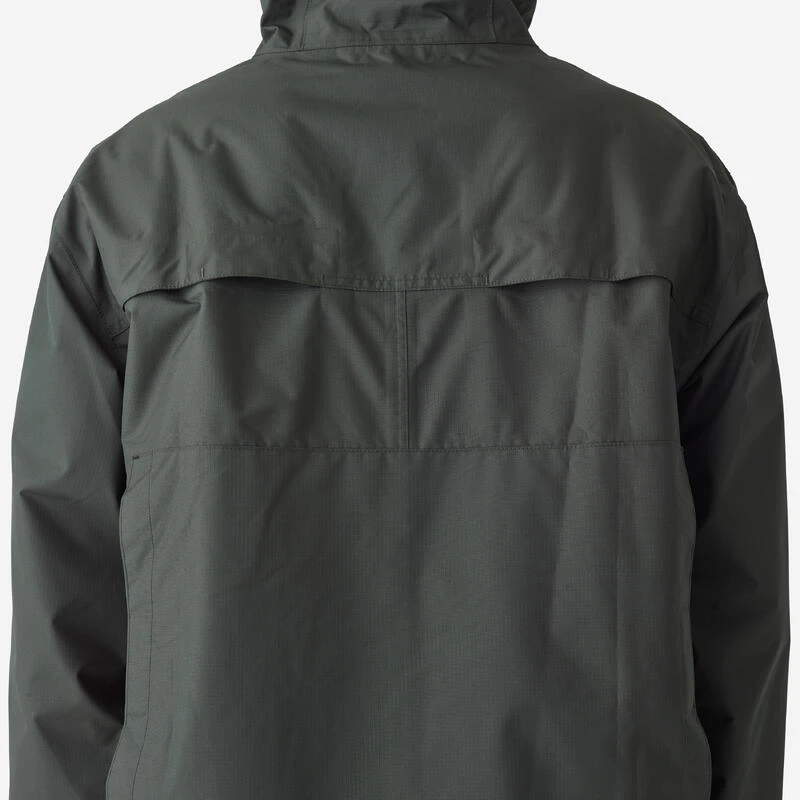 Manteau Long Chasse Imperméable 500 Vert 5 Manteau Long Chasse Imperméable 500 Vert – Image 5