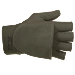 Mitaine Chasse Softshell - 500 Vert -Plein Air Camping Magasin mitaine chasse softshell 500 vert 7