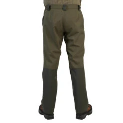 Pantalon Chasse Résistant Et Imperméable Supertrack Vert 100 -Plein Air Camping Magasin pantalon chasse resistant et impermeable supertrack vert 100 2