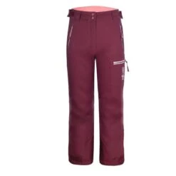 TROLLKIDS Pantalon De Ski Enfant Hallingdal Imperméable Et Respirant Rouge/rose Antique