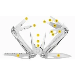 Leatherman Pince Originale Multi-usages Comprenant 14 Outils -Plein Air Camping Magasin pince originale multi usages comprenant 14 outils 4