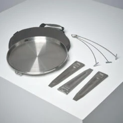 Plancha Poele Cuisson Sur Feu Trépied 30 Cm Bushcraft Acier Inoxydable -Plein Air Camping Magasin plancha poele cuisson sur feu trepied 30 cm bushcraft acier inoxydable 5