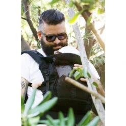 Porte-bébé PhysioCarrier 4m+ Noir - NOIR Poche Anthracite -Plein Air Camping Magasin porte bebe physiocarrier 4m noir noir poche anthracite 2