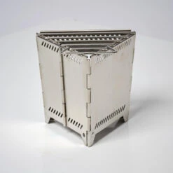 Réchaud à Bois Pliable Bushcraft Bivouac Acier Inoxydable -Plein Air Camping Magasin rechaud a bois pliable bushcraft bivouac acier inoxydable 4