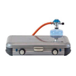 Campingaz Réchaud De Camping à Gaz 2 Feux Camp & Grill - Plancha, Grill Et Wok -Plein Air Camping Magasin rechaud de camping a gaz 2 feux camp and grill plancha grill et wok 4