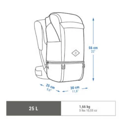 Quechua Sac à Dos De Randonnée 25L - NH Arpenaz 900 -Plein Air Camping Magasin sac a dos de randonnee 25l nh arpenaz 900 2