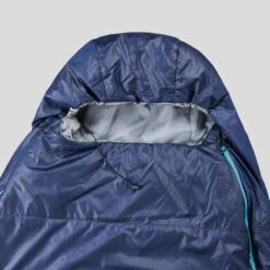 Sac De Couchage De Trekking - MT500 15°C - Polyester -Plein Air Camping Magasin sac de couchage de trekking mt500 15c polyester 5