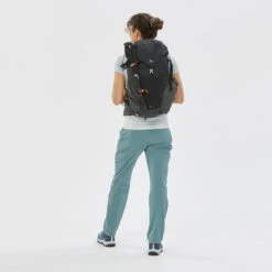 Quechua T-shirt Manches Courtes De Randonnée Montagne - MH900 - Femme -Plein Air Camping Magasin t shirt manches courtes de randonnee montagne mh900 femme 2