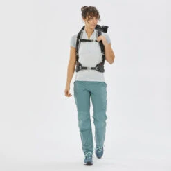 Quechua T-shirt Manches Courtes De Randonnée Montagne - MH900 - Femme -Plein Air Camping Magasin t shirt manches courtes de randonnee montagne mh900 femme 3