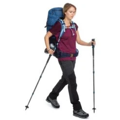 T-shirt Mérinos De Trek Montagne - TREK 500 Violet Femme -Plein Air Camping Magasin t shirt merinos de trek montagne trek 500 violet femme 6