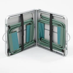 Quechua TABLE DE CAMPING PLIANTE - 4 TABOURETS - 4 À 6 PERSONNES -Plein Air Camping Magasin table de camping pliante 4 tabourets 4 a 6 personnes 3