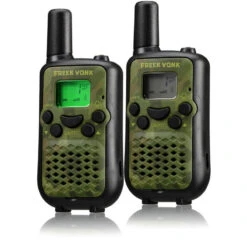 Talkie Walkie FREEK VONK X BRESSER Version Camouflée Avec Des Distances De 6 Km -Plein Air Camping Magasin talkie walkie freek vonk x bresser version camouflee avec des distances de 6 km 5