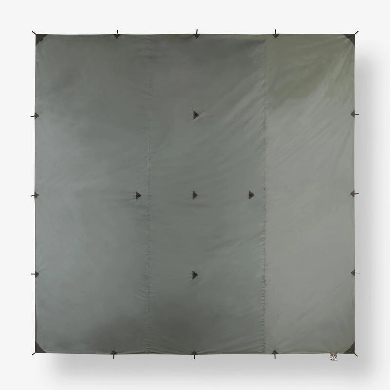 TARP Bushcraft Bivouac 4x4 M Imperméable Kaki 2 TARP Bushcraft Bivouac 4x4 M Imperméable Kaki – Image 2