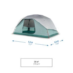 Quechua Tente à Arceaux De Camping - Arpenaz 6 ULTRAFRESH - 6 Personnes - -Plein Air Camping Magasin tente a arceaux de camping arpenaz 6 ultrafresh 6 personnes 2
