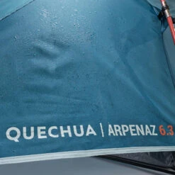 Quechua Tente à Arceaux De Camping - Arpenaz 6.3 - 6 Personnes - 3 Chambres -Plein Air Camping Magasin tente a arceaux de camping arpenaz 63 6 personnes 3 chambres 6