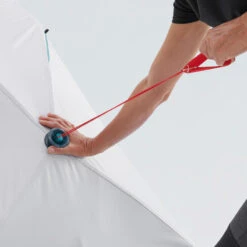 Quechua Tente De Camping - 2 SECONDS EASY - 2 Places - Fresh & Black -Plein Air Camping Magasin tente de camping 2 seconds easy 2 places fresh and black 3