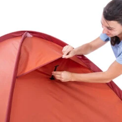 Tente Dôme De Trekking - 2 Places - MT100 -Plein Air Camping Magasin tente dome de trekking 2 places mt100 9