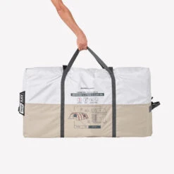 Quechua Tente Gonflable De Camping - Air Seconds 6.3 XXL F&B - 6 Personnes - 3 Chambres -Plein Air Camping Magasin tente gonflable de camping air seconds 63 xxl f and b 6 personnes 3 chambres 2