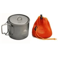 Toaks Titanium 550ml Pan - Ultraléger -Plein Air Camping Magasin toaks titanium 550ml pan ultraleger 2