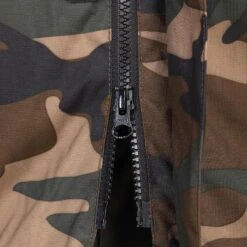 VESTE CHASSE CHAUDE IMPERMEABLE CAMOUFLAGE WOODLAND VERT 100 -Plein Air Camping Magasin veste chasse chaude impermeable camouflage woodland vert 100 6