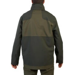 Veste Chasse Résistante Et Imperméable Supertrack Verte 100 -Plein Air Camping Magasin veste chasse resistante et impermeable supertrack verte 100 2